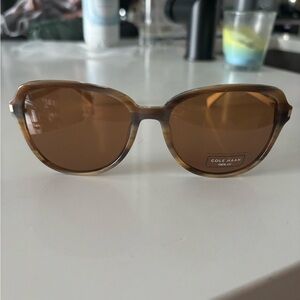 Cole Haan Women's Sunglasses - Brown Butterfly Style